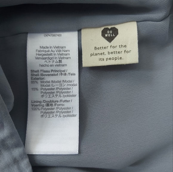 Madewell Softdrape Gwen Crop Top Vest - Picture 8 of 13